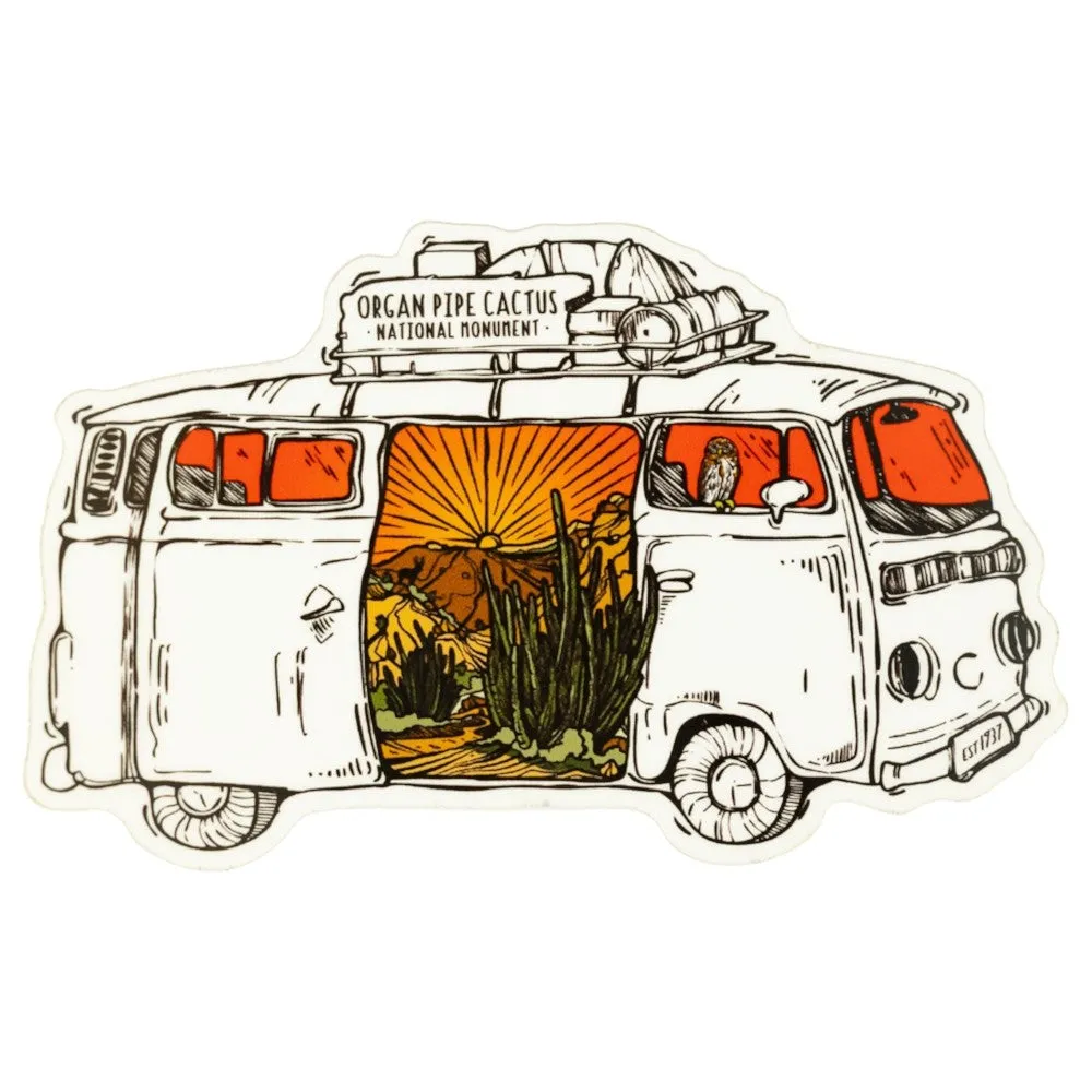 Organ Pipe Cactus National Monument Sticker - Van Tour