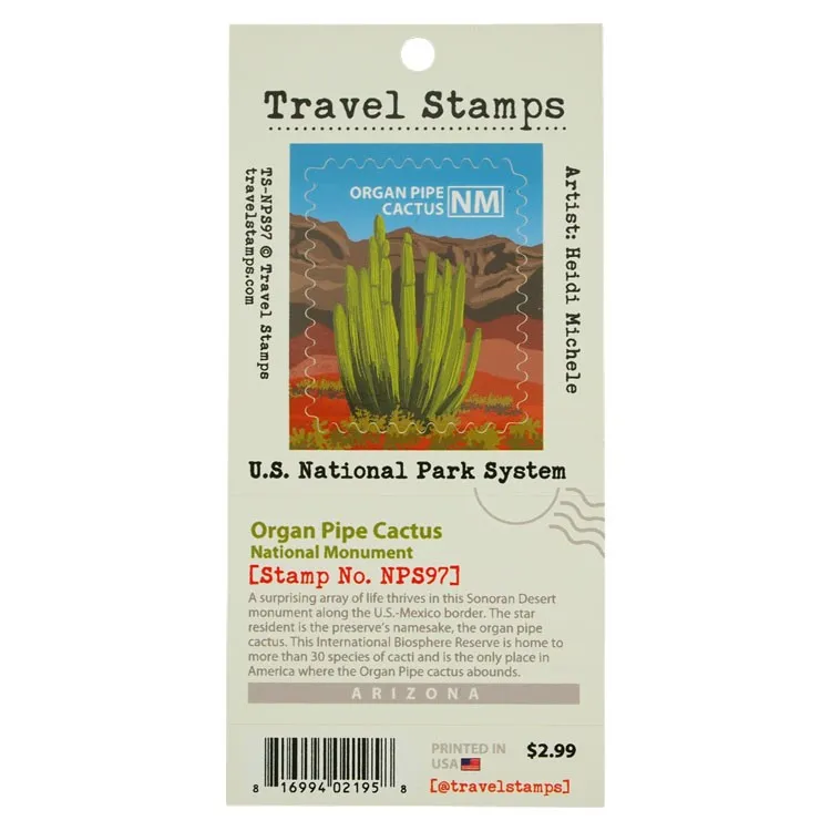 Organ Pipe Cactus National Monument Travel Stamp