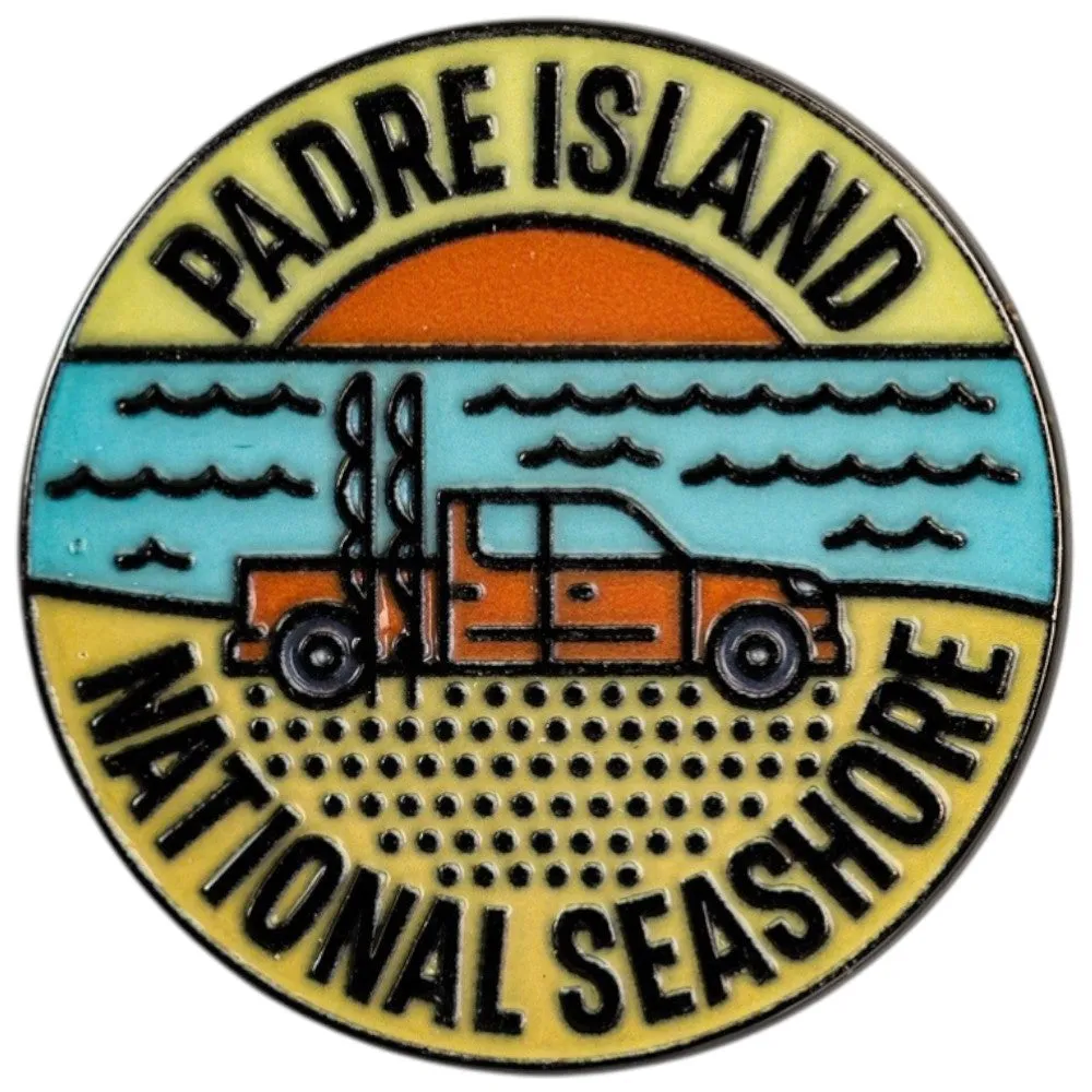Padre Island National Seashore Pin - Fell Logo