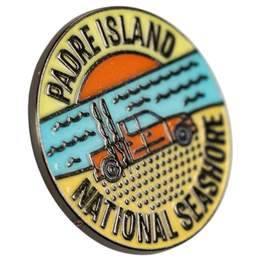 Padre Island National Seashore Pin - Fell Logo - Image 2