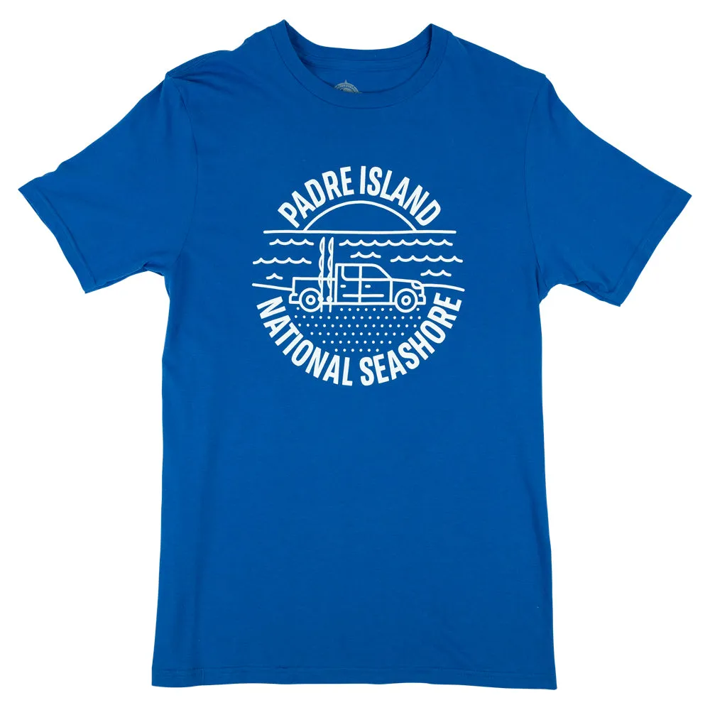 Padre Island National Seashore T-Shirt - Fell Logo