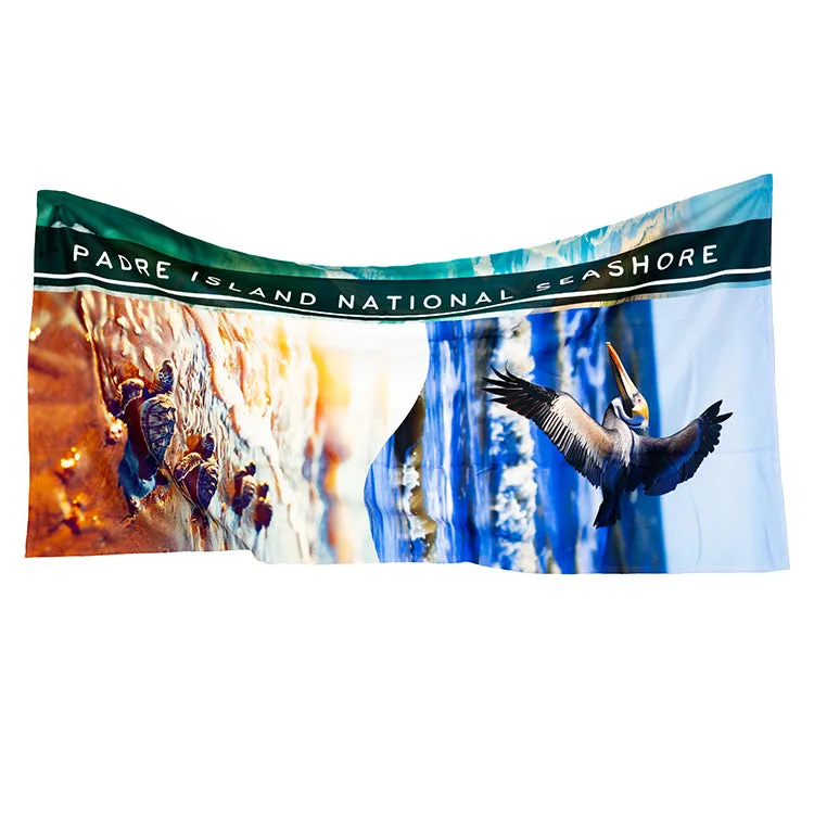 Padre Island National Seashore Beach Towel - Image 3