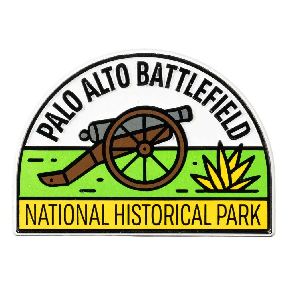 Palo Alto Battlefield National Historical Park Flex Magnet - Fell Logo