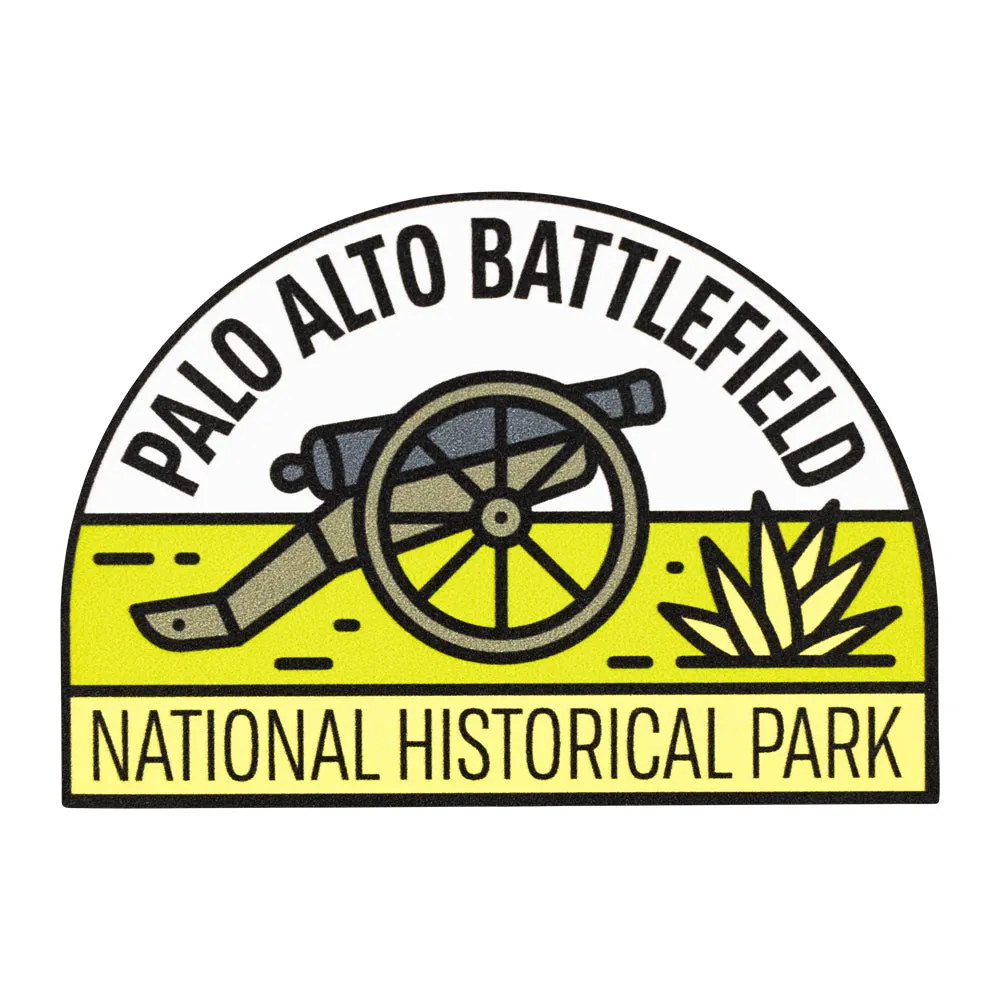 Palo Alto Battlefield National Historical Park Sticker - Fell Logo