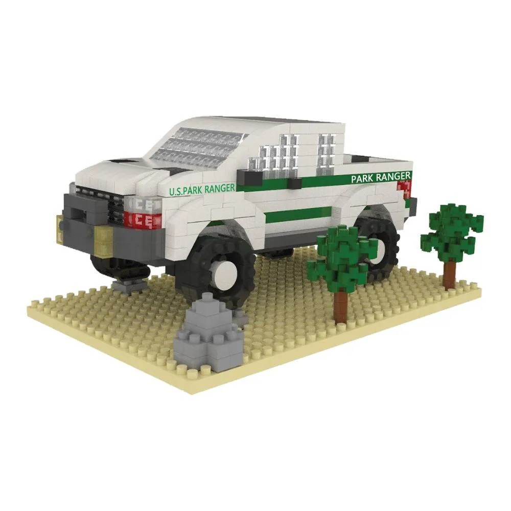 Park Ranger Truck Mini Block Set - Image 2