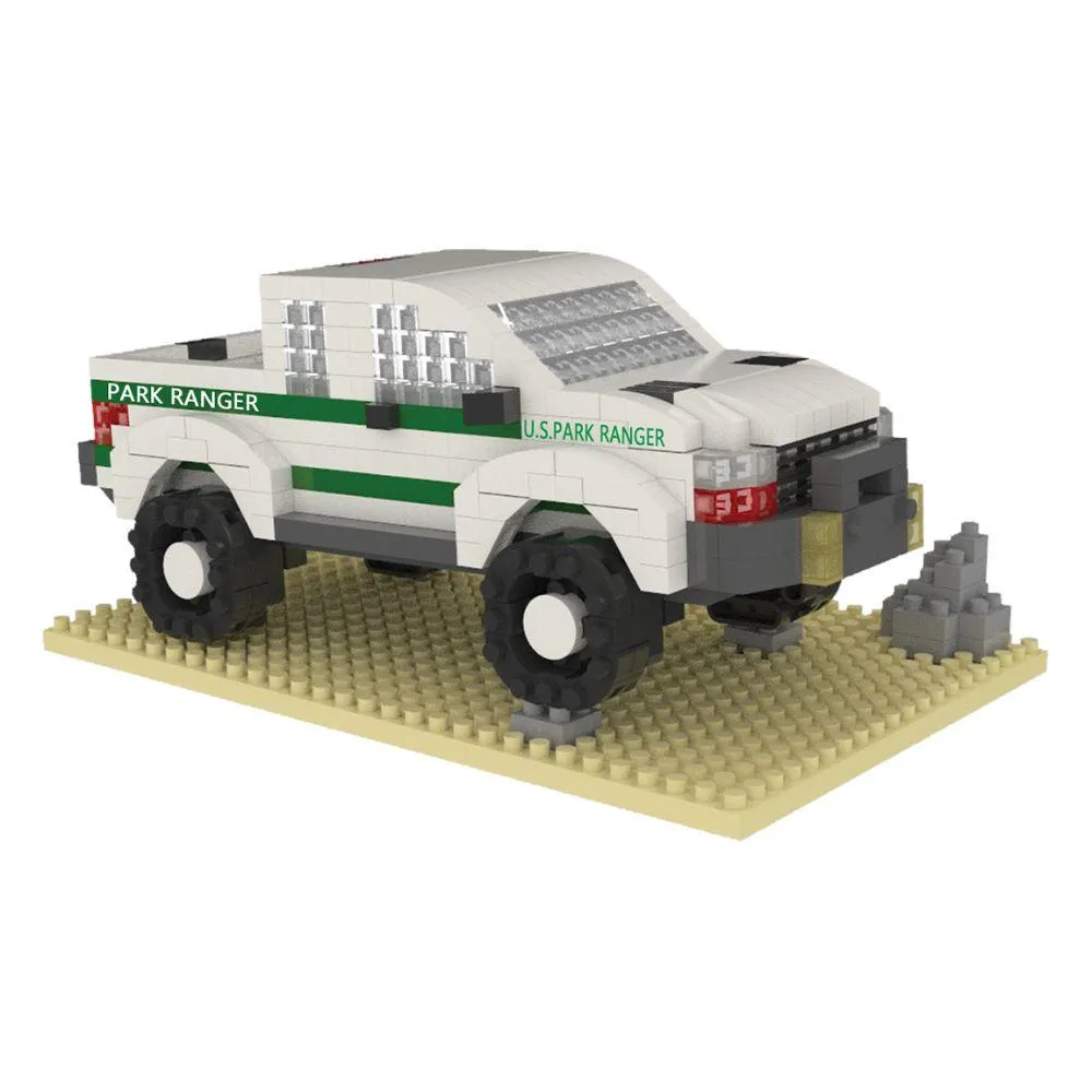 Park Ranger Truck Mini Block Set - Image 3