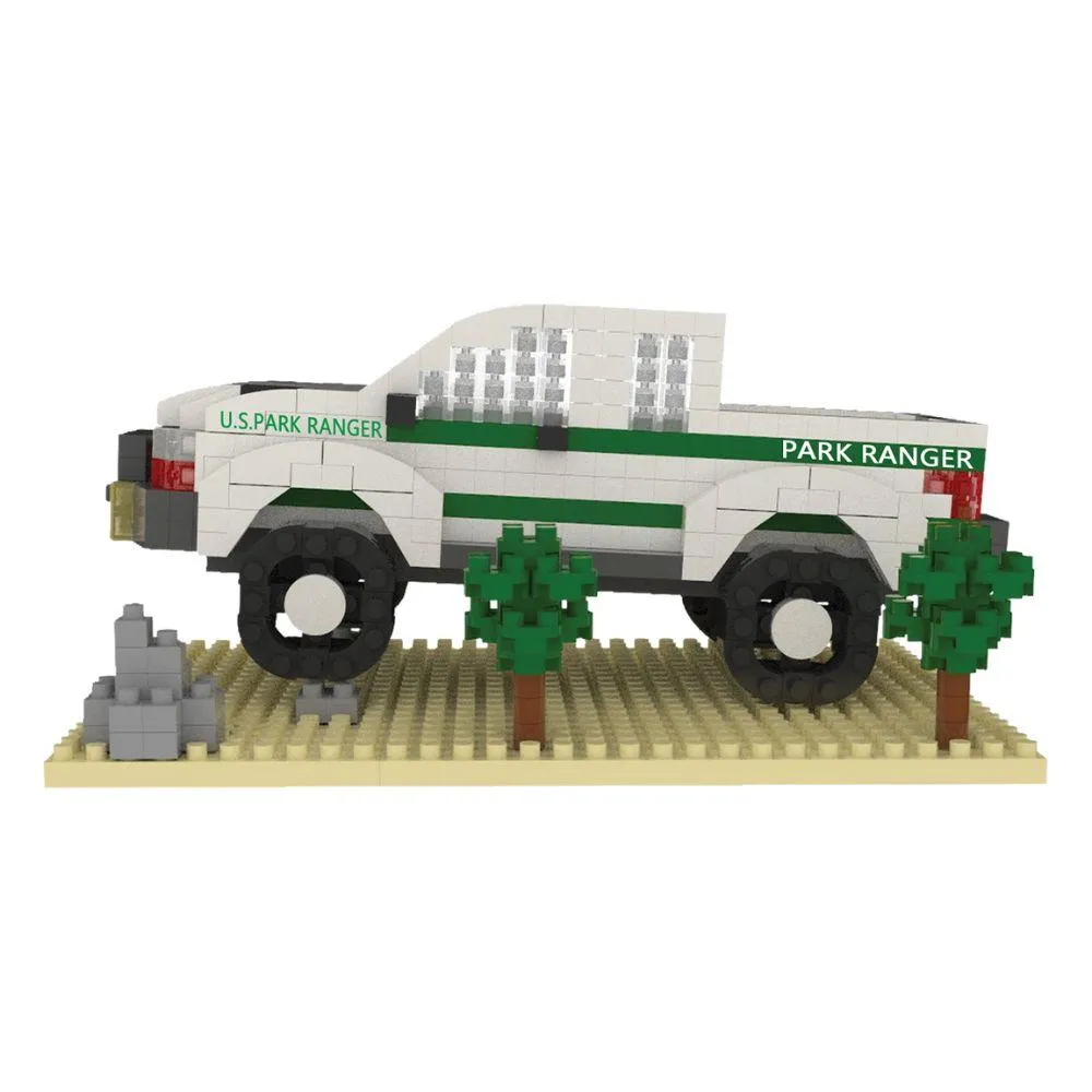 Park Ranger Truck Mini Block Set - Image 4