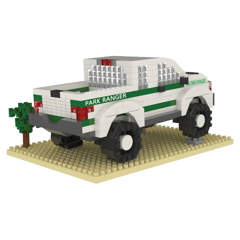 Park Ranger Truck Mini Block Set - Image 5