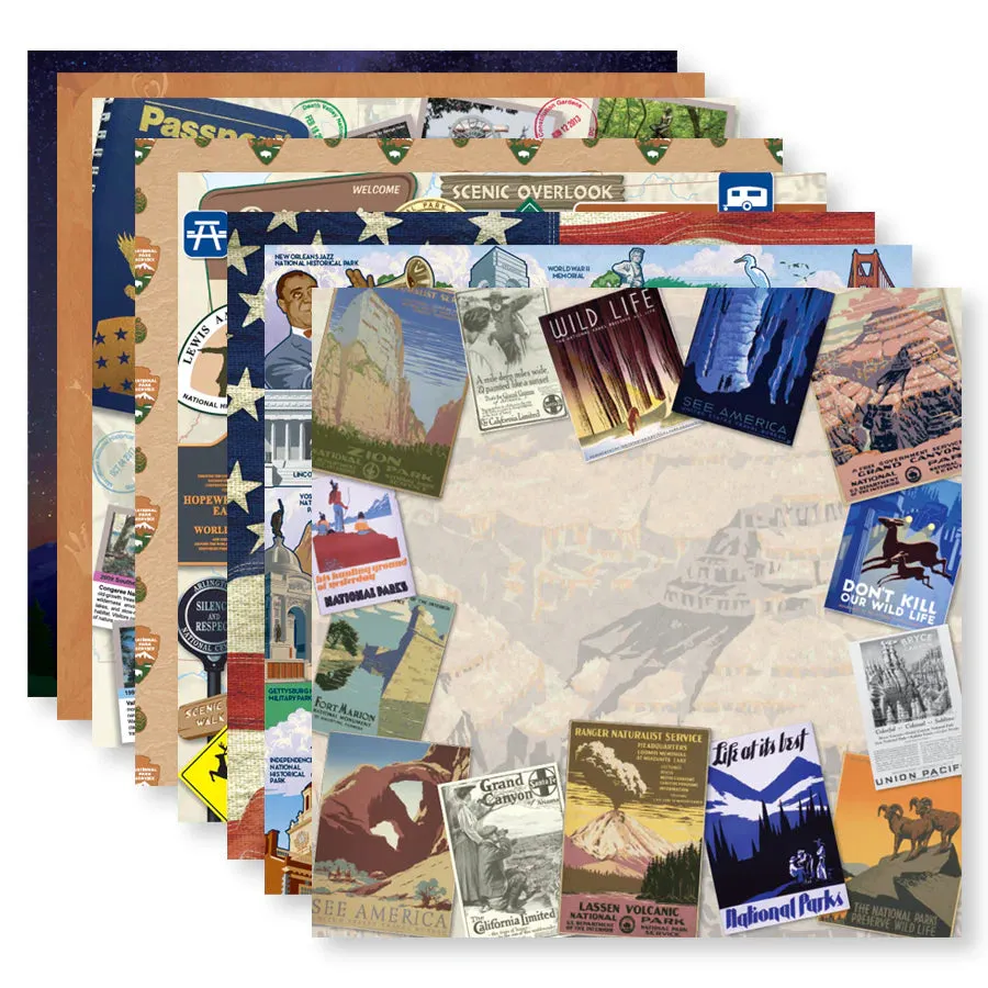 Passport To Your National Parks® Scrapbook Kit Deluxe Edition - Image 7