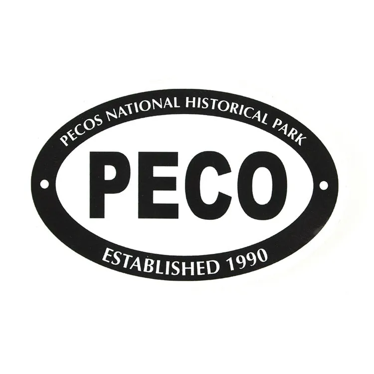 Pecos National Historical Park Sticker - Mini Oval