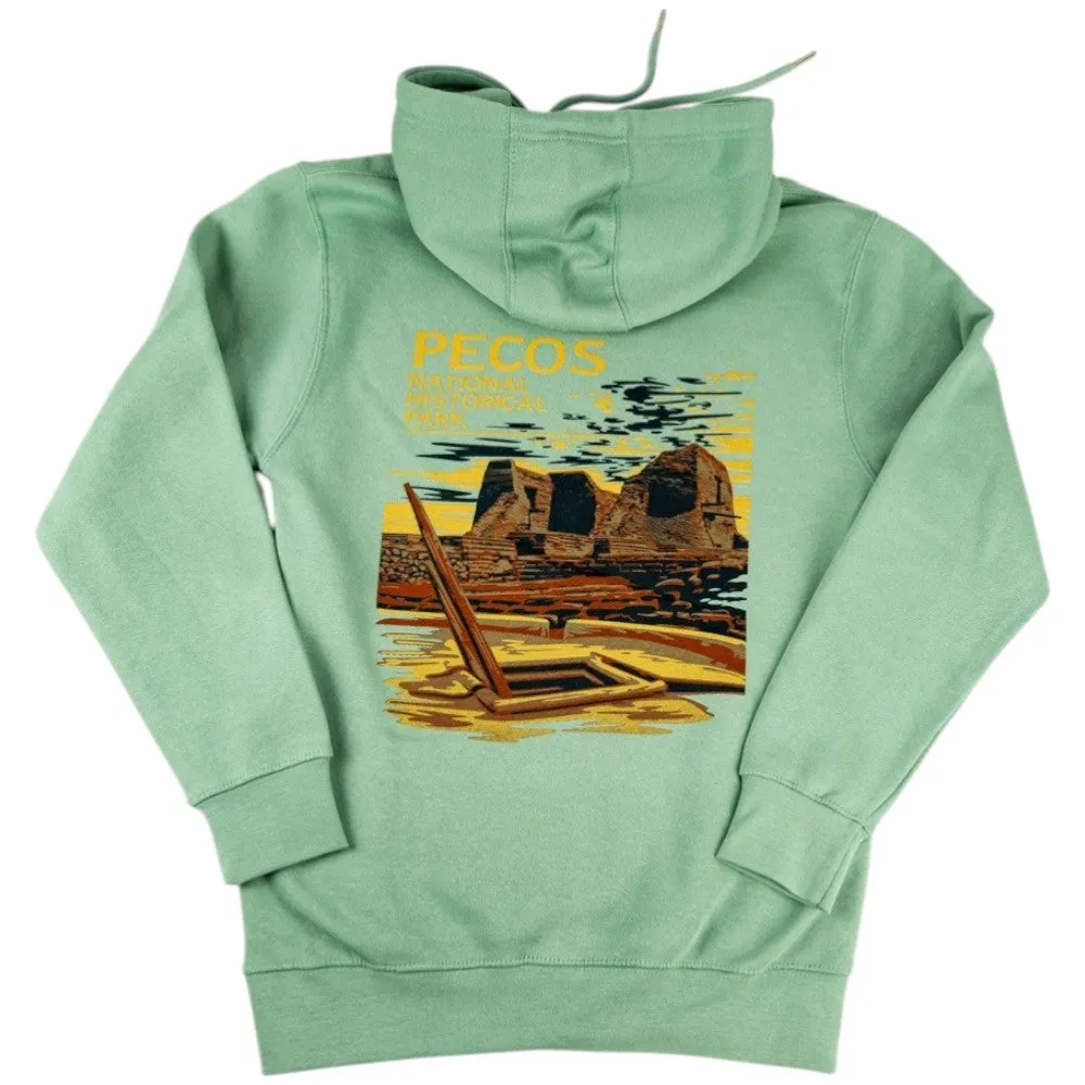 Pecos National Historical Park Fleece Hoodie - Milestone - Image 6