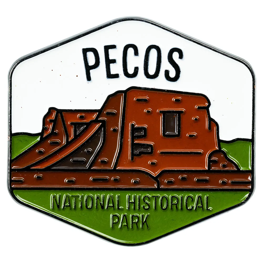 Pecos National Historical Park Pin - Fell Logo