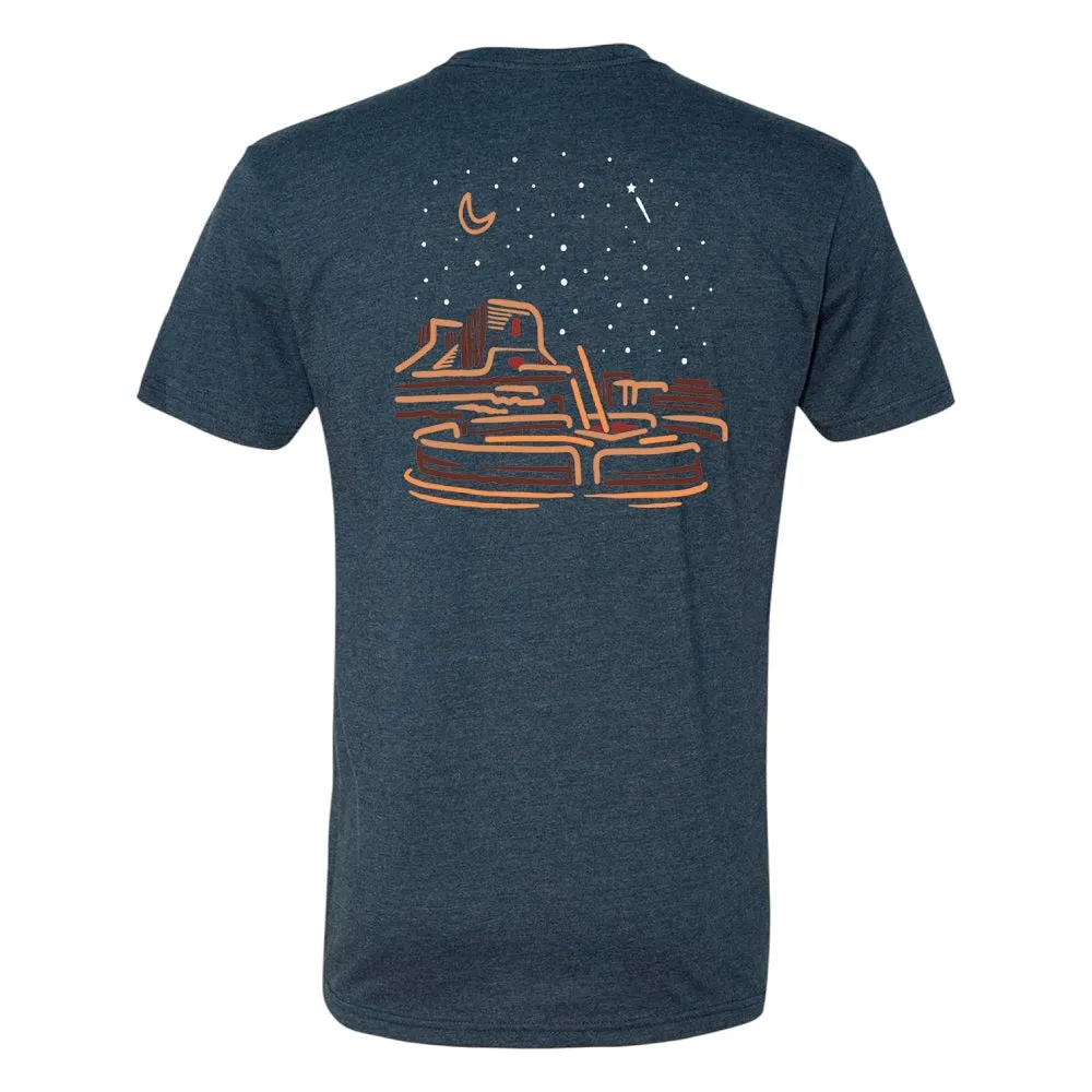 Pecos National Historical Park T-Shirt - WT Night Sky - Image 2