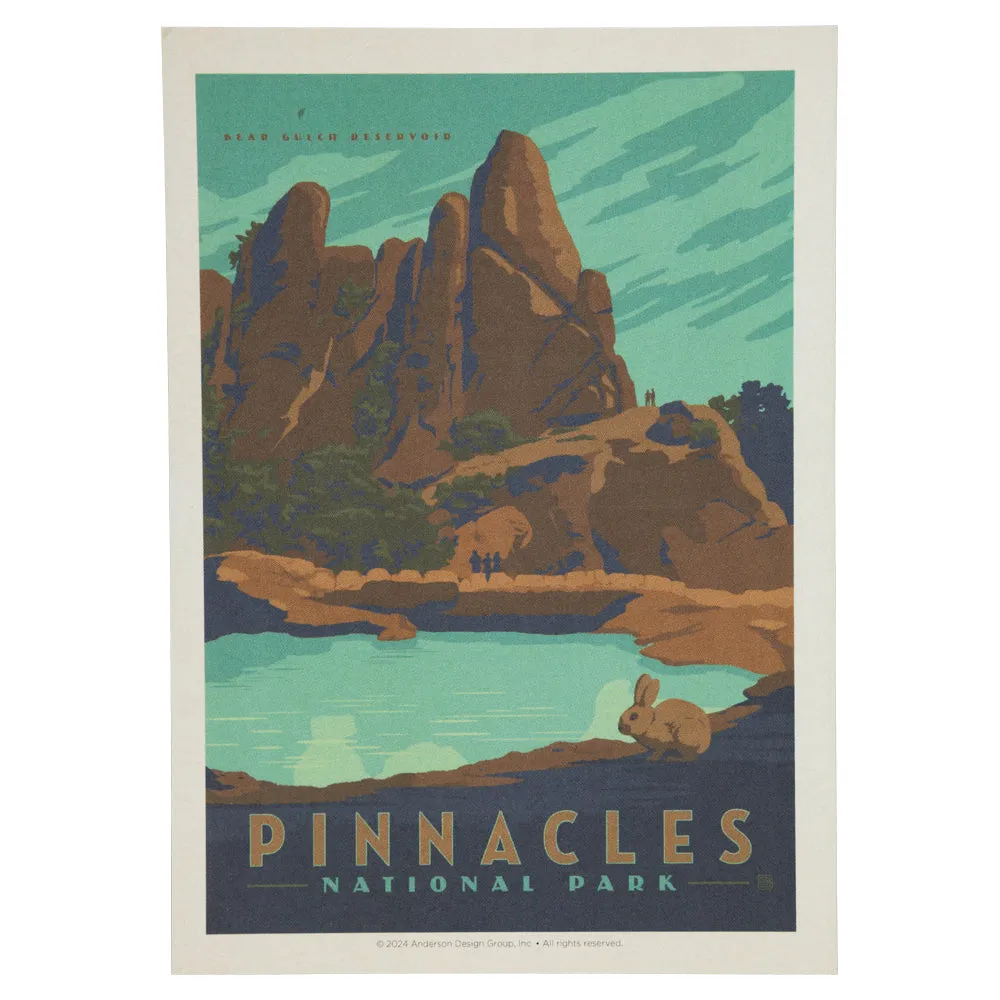 Pinnacles National Park Postcard - ADG Graphic