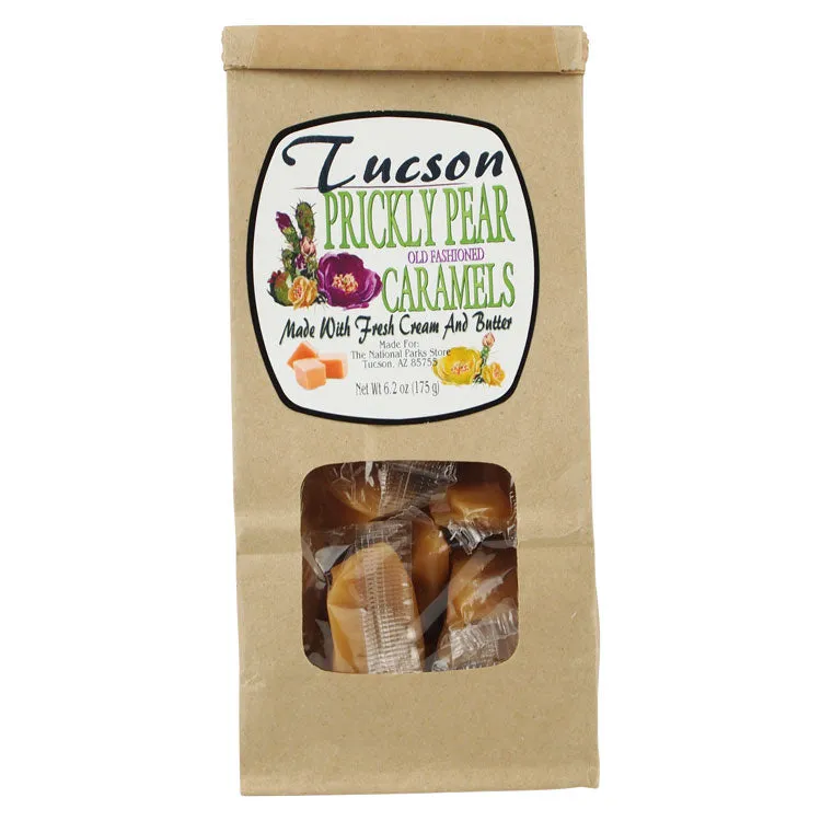 Prickly Pear Caramels