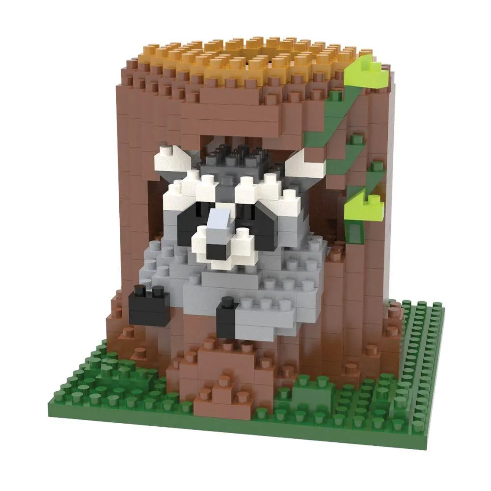 Raccoon Mini Block Set - Image 2