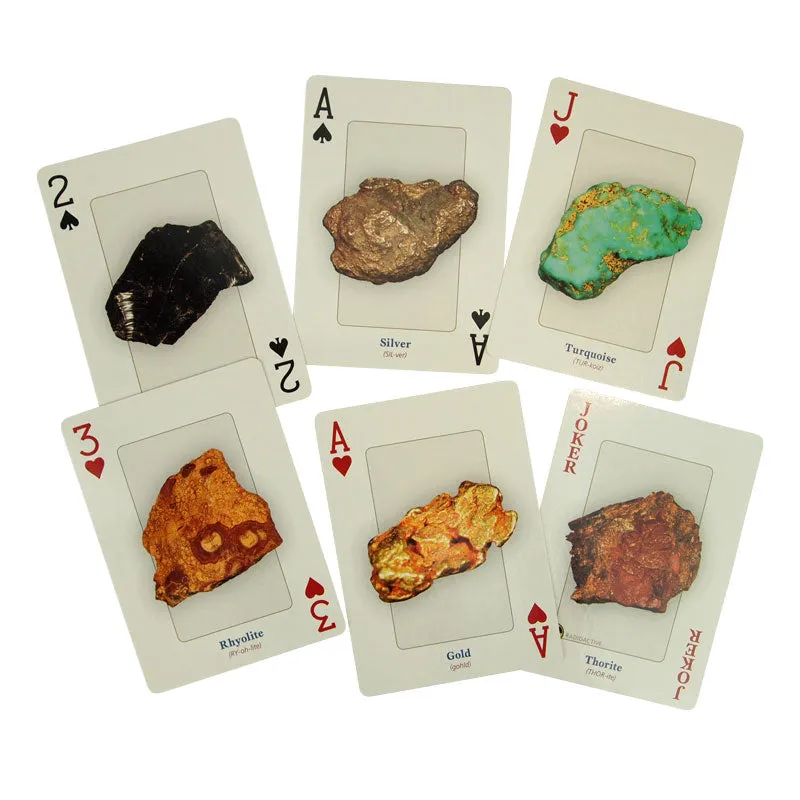 Rocks & Minerals Playing Card Set - Image 3
