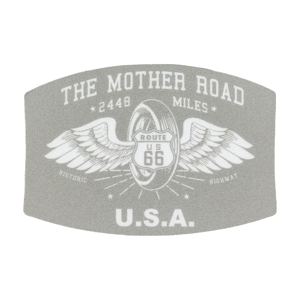 Route 66 Winged Wheel Sticker