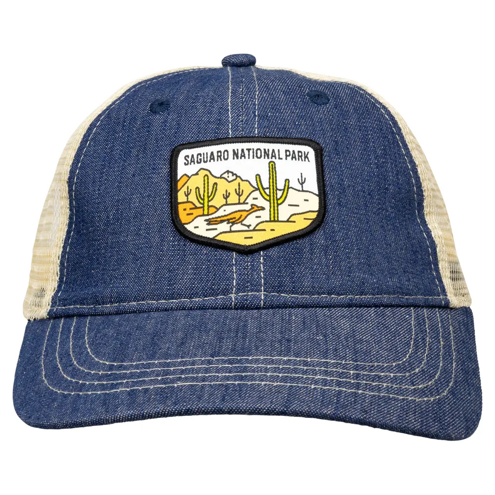 Saguaro National Park Mesh-Back Cap - Fell Logo - Image 2