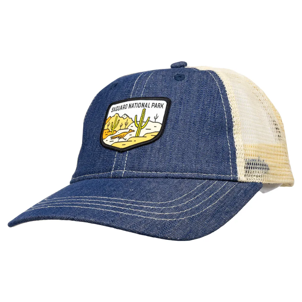 Saguaro National Park Mesh-Back Cap - Fell Logo - Image 3