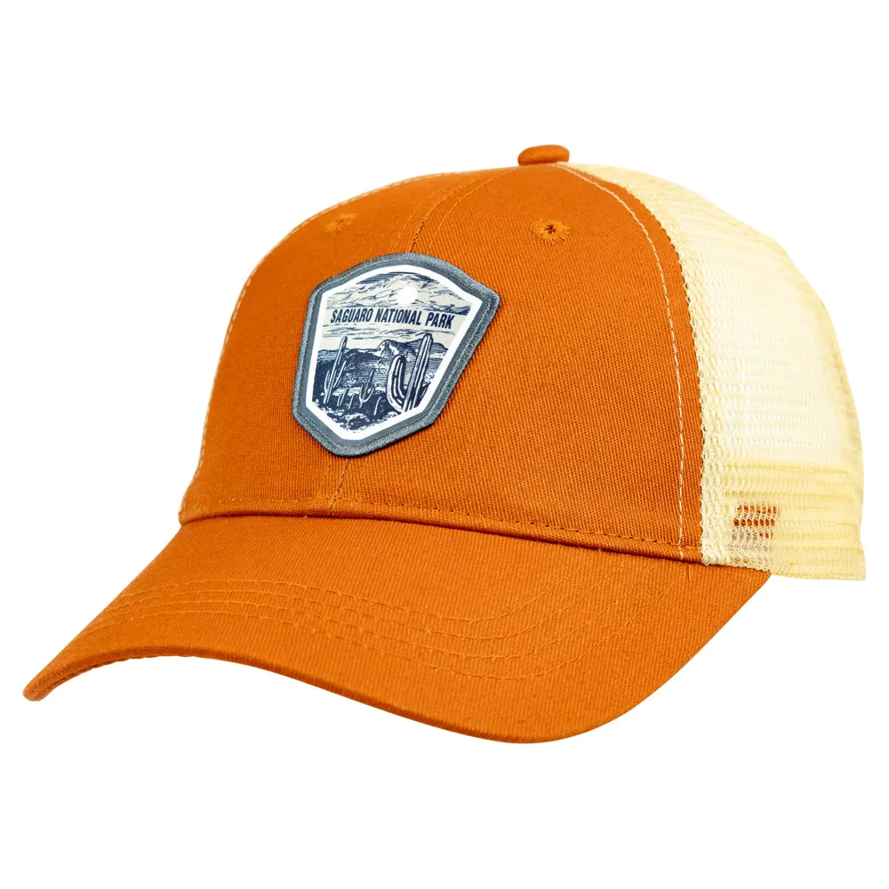 Saguaro National Park Mesh-Back Cap - Wilderness Stamp - Image 3
