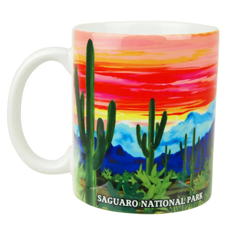 Saguaro National Park Saguaro Sunset Mug