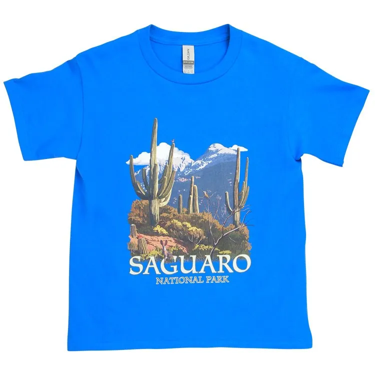 Saguaro National Park Youth T-Shirt - Rincon Peak