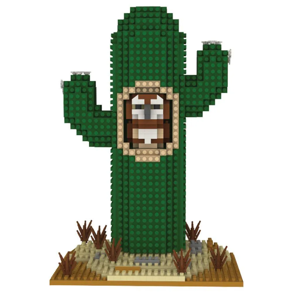 Saguaro with Owl Mini Block Set - Image 4
