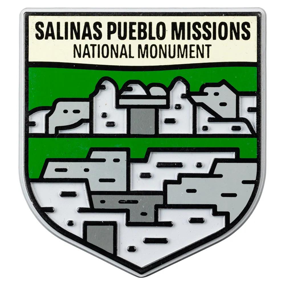 Salinas Pueblo Missions National Monument Flex Magnet - Fell Logo