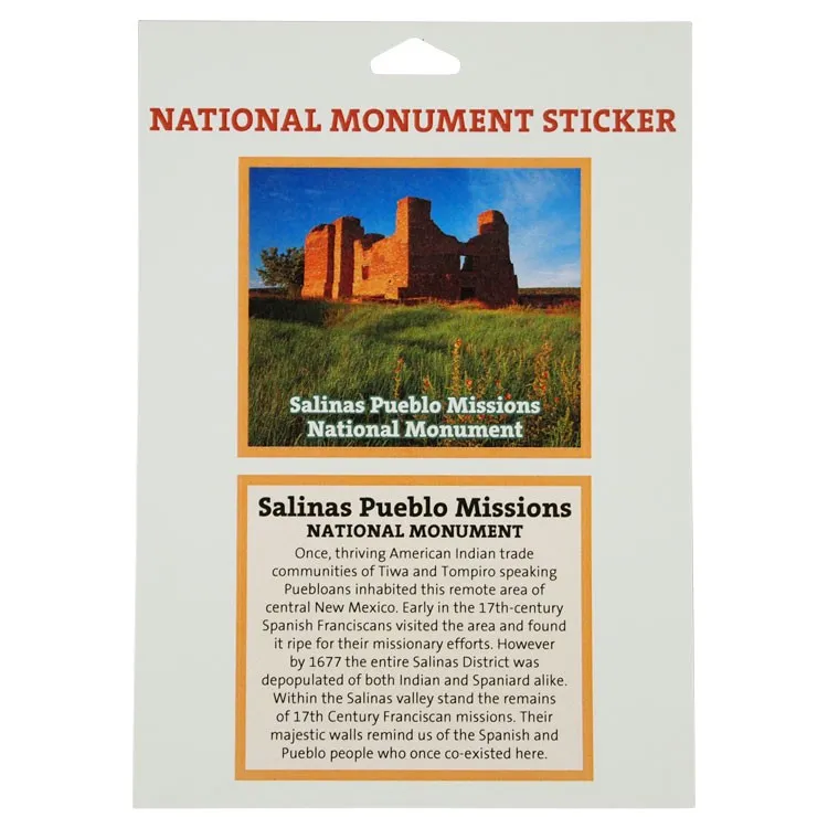 Salinas Pueblo Missions National Monument Park Sticker