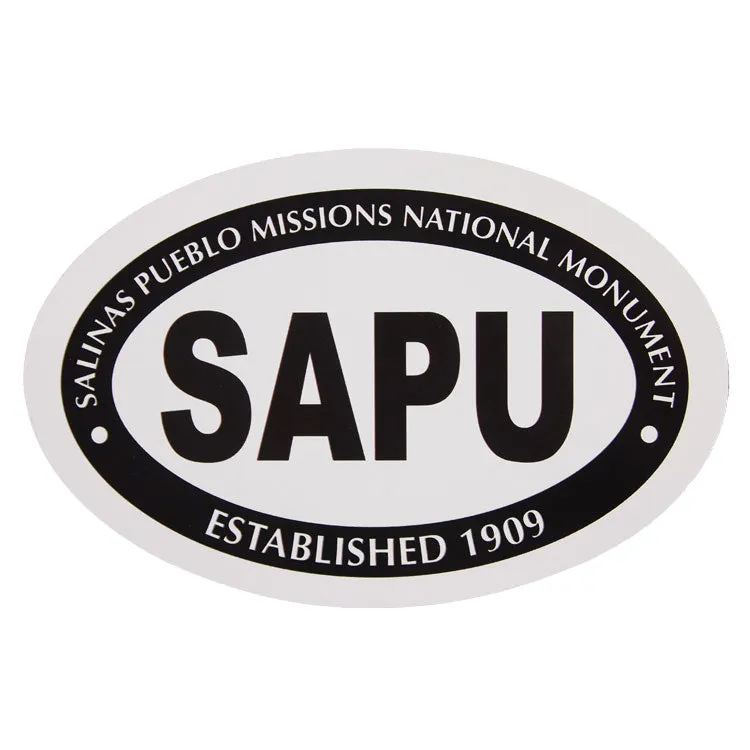 Salinas Pueblo Missions National Monument Sticker - Euro Oval
