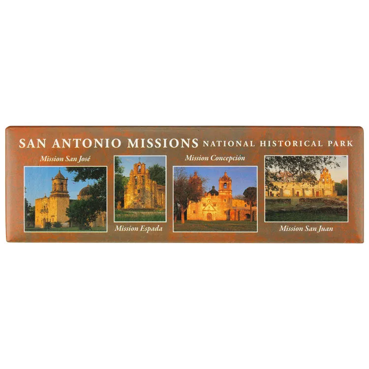 San Antonio Missions National Historical Park Magnet - 4 Views