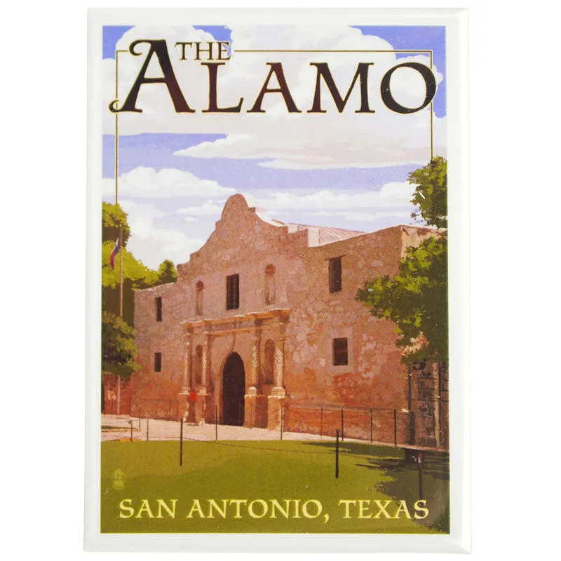 San Antonio Missions National Historical Park Magnet - Alamo