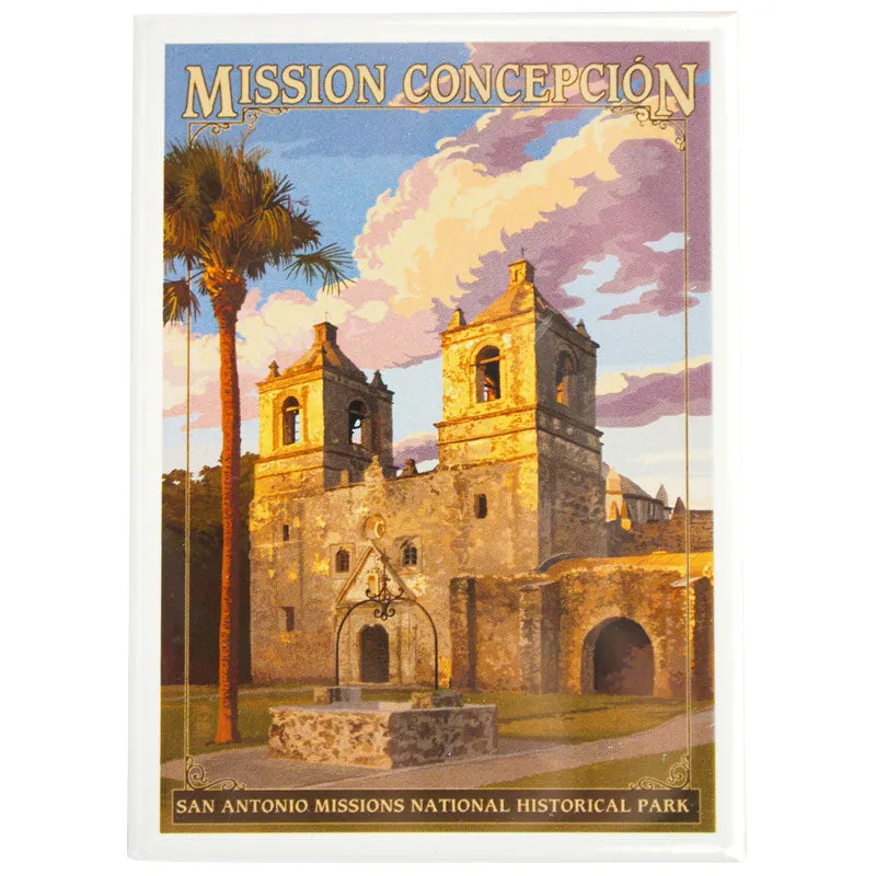 San Antonio Missions National Historical Park Magnet - Concepcion