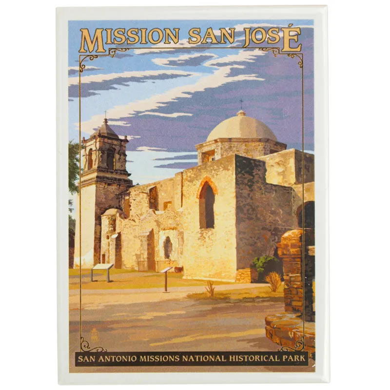 San Antonio Missions National Historical Park Magnet - San Jose
