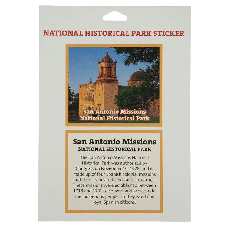 San Antonio Missions National Historical Park Sticker