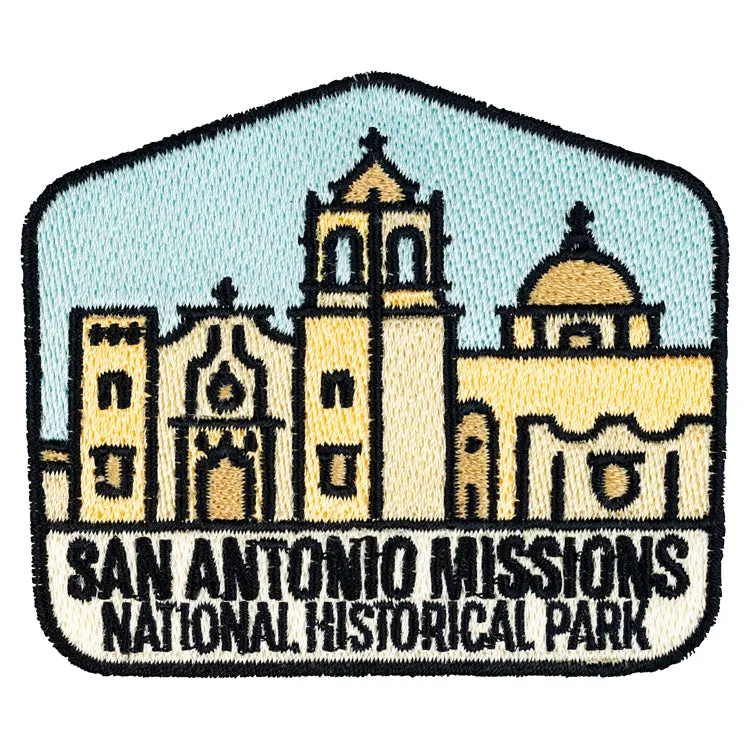 San Antonio Missions National Historical Park Patch - Fell Logo