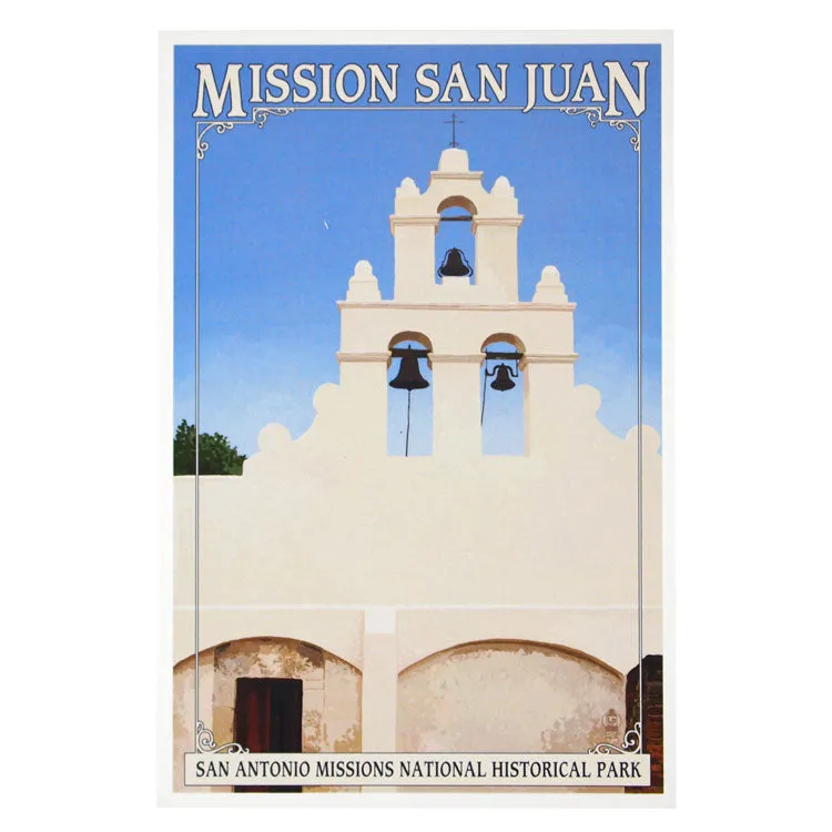 San Antonio Missions National Historical Park Postcard - San Juan