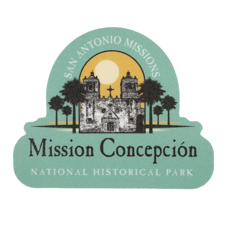 San Antonio Missions National Historical Park Sticker - Concepcion