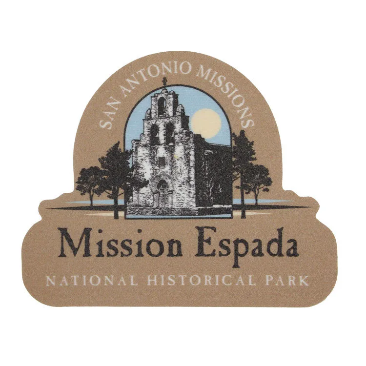 San Antonio Missions National Historical Park Sticker - Espada