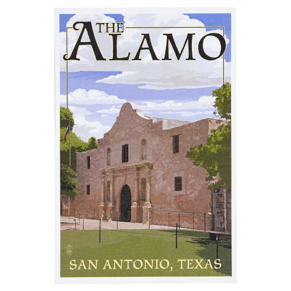 San Antonio Missions National Historical Park Postcard - Alamo