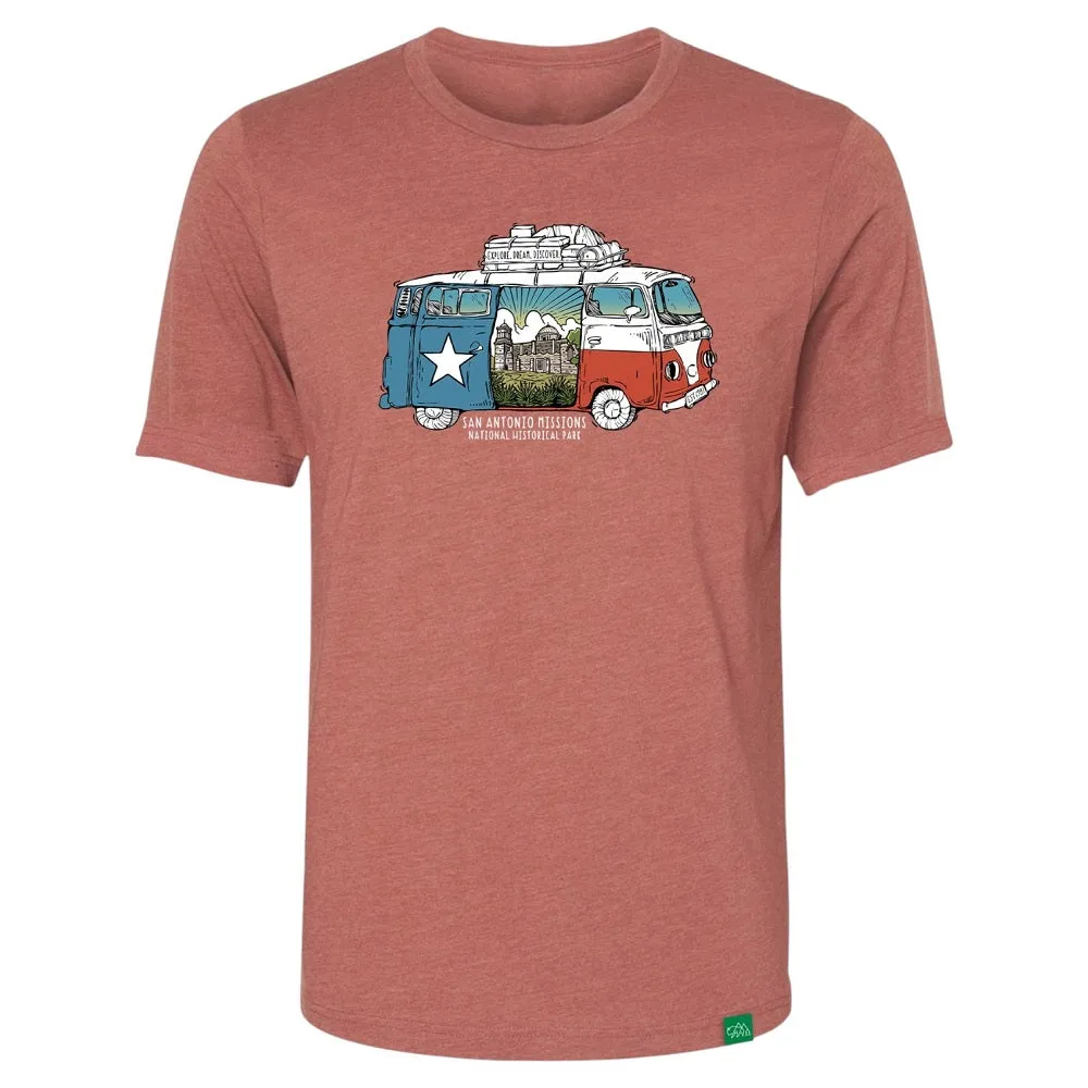 San Antonio Missions National Historical Park T-Shirt - Van Tour
