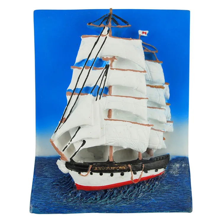 San Francisco Maritime National Historical Park Resin Magnet - Balclutha