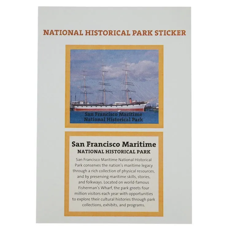 San Francisco Maritime National Historical Park Sticker
