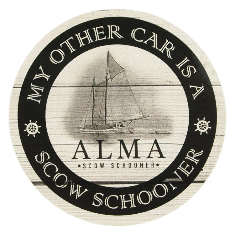 San Francisco Maritime National Historical Park Sticker - Alma
