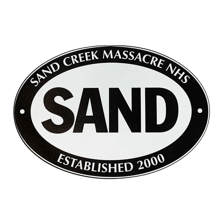 Sand Creek Massacre National Historic Site Sticker - Mini Oval