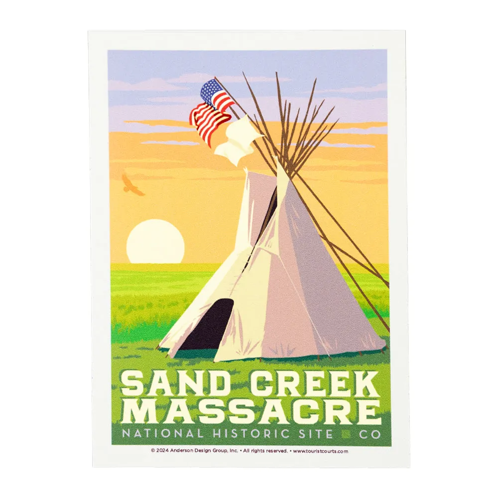 Sand Creek Massacre National Historic Site Sticker - ADG Graphic
