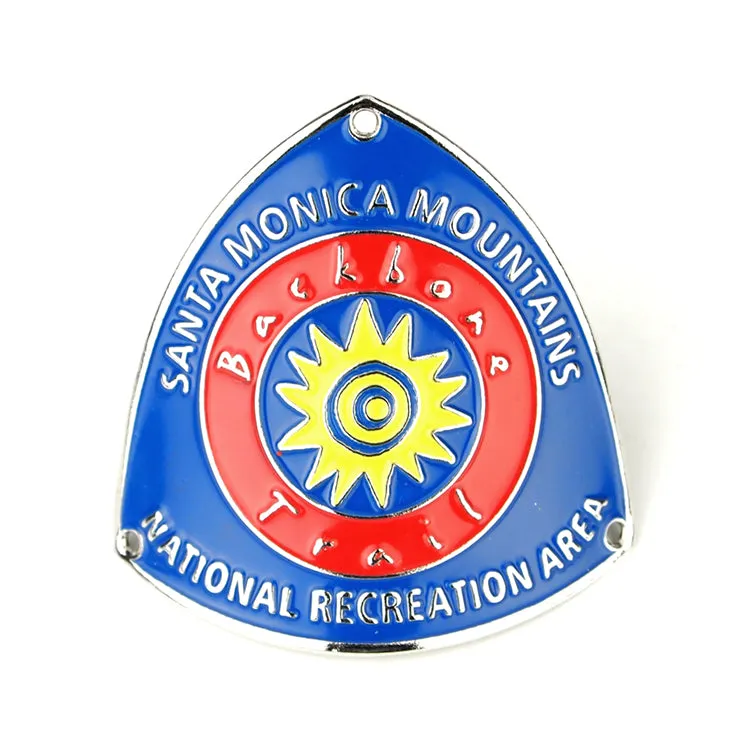 Santa Monica Mountains National Recreation Area Hiking Stick Medallion - Backbone Trail