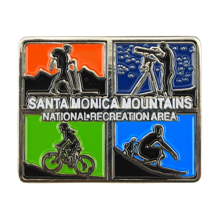 Santa Monica Mountains National Recreation. Area Pin - Activities