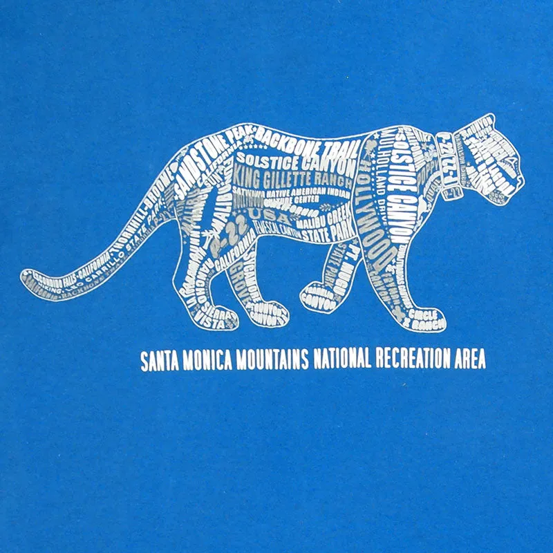 Santa Monica Mountains National Recreation Area T-Shirt - Word Art - Image 2